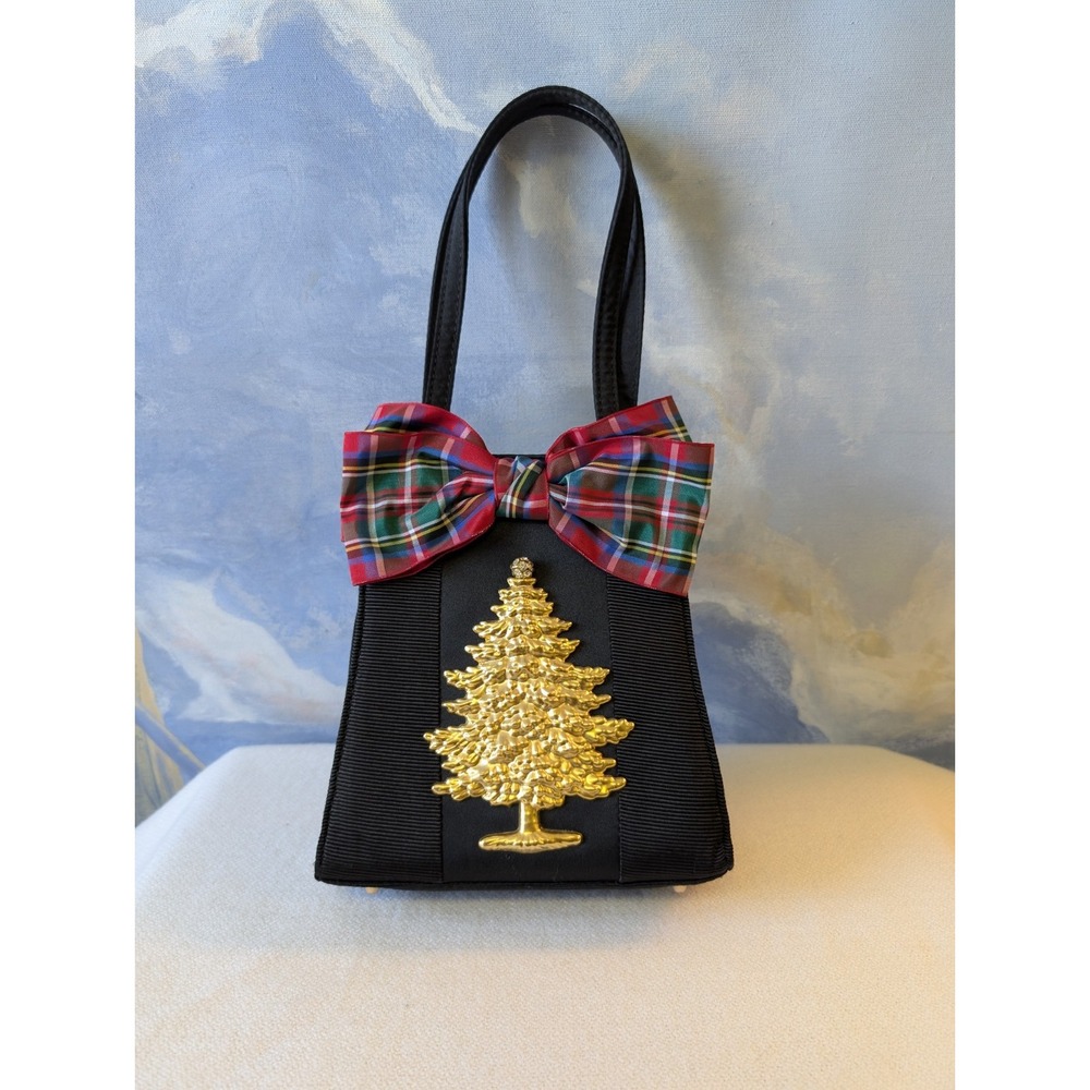 NEW! Lisi Lerch 'Jackie' Holiday Handbag With Gold Adornment